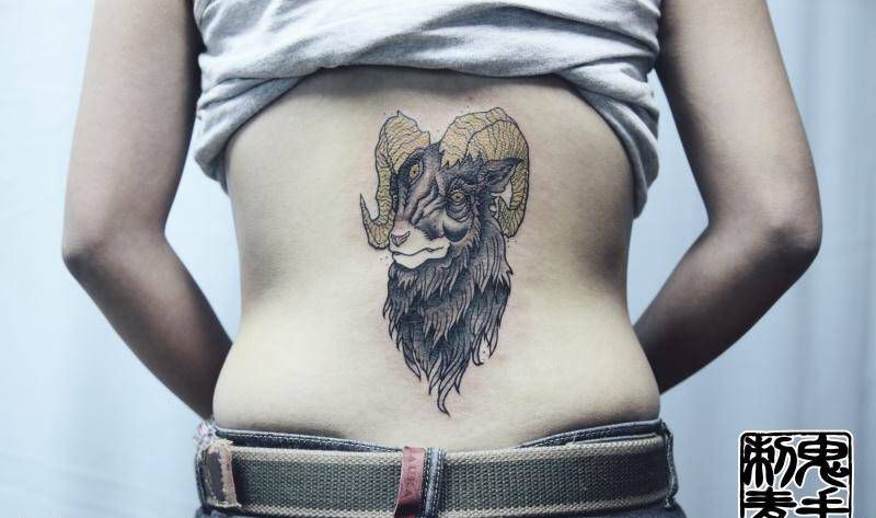 鬼手纹身纹身图片_云南昆明纹身图案