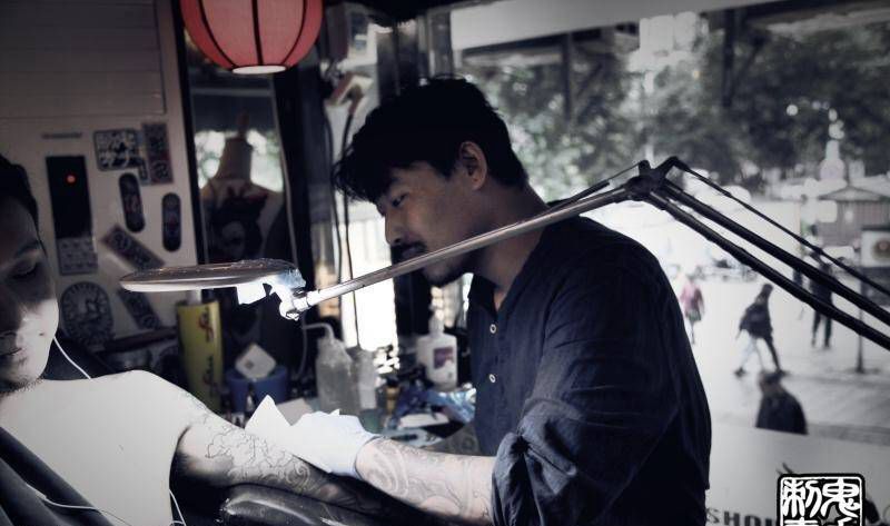 鬼手纹身纹身图片_鬼手昆明云南纹身图案