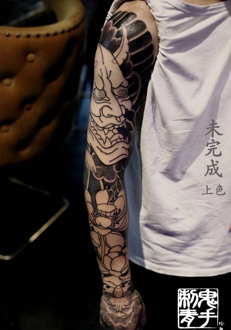 鬼手纹身纹身图片