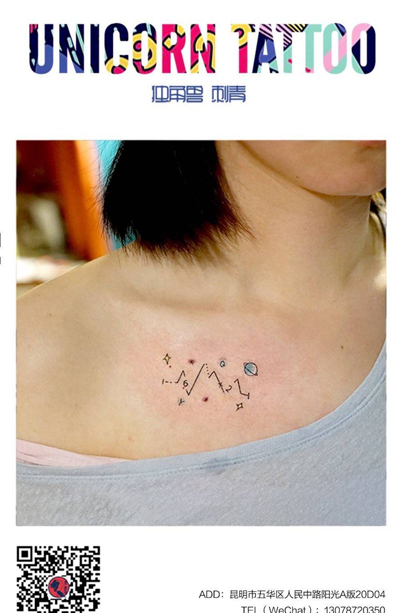 小清新纹身图片