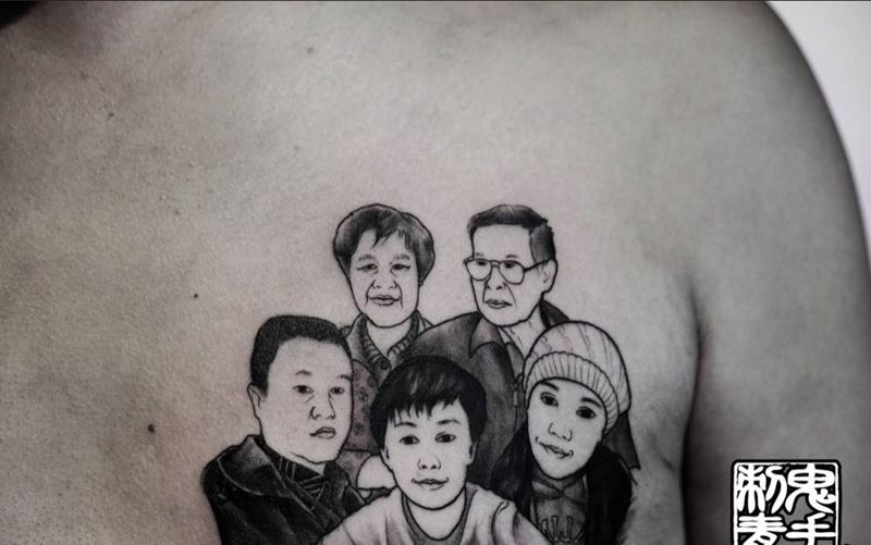 鬼手纹身纹身图片