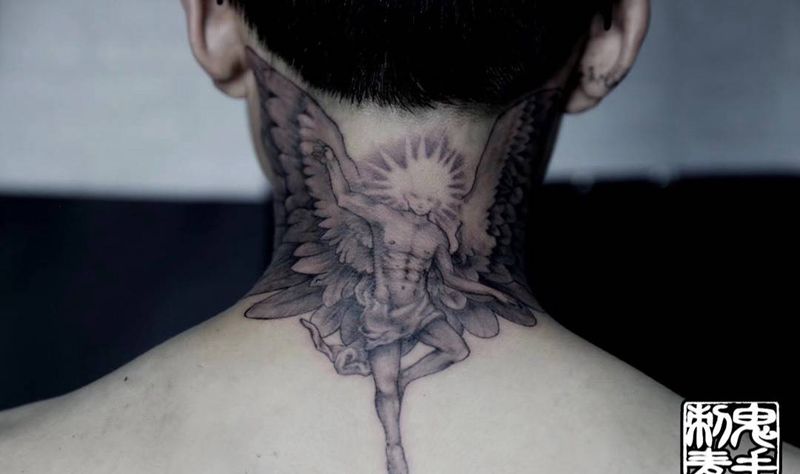 鬼手纹身纹身图片