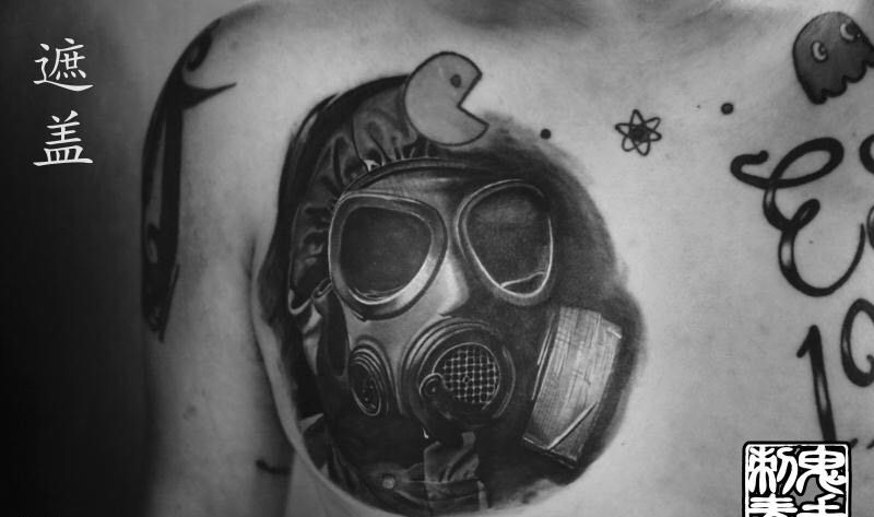 鬼手纹身纹身图片_云南昆明纹身图案