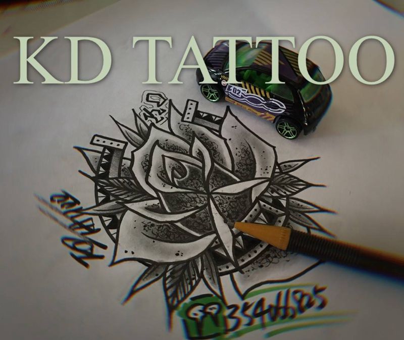 777纹身图片_Old School纹身图案