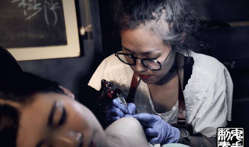 鬼手纹身纹身图片_鬼手昆明云南纹身图案