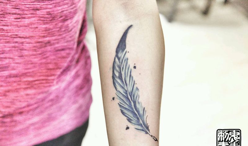 鬼手纹身9.5作品纹身图片