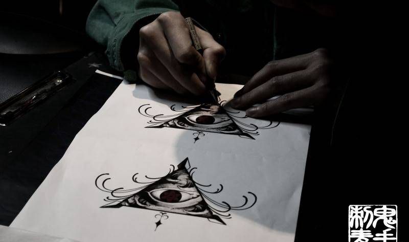 鬼手纹身纹身图片