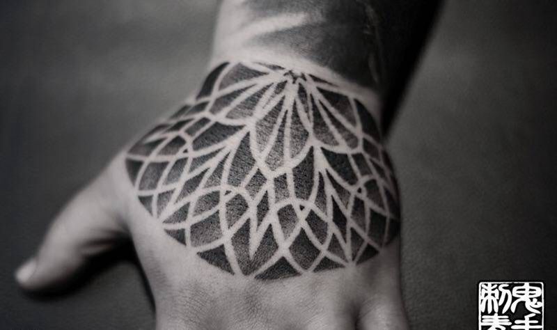 鬼手纹身纹身图片