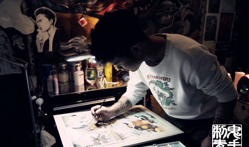 鬼手纹身纹身图片