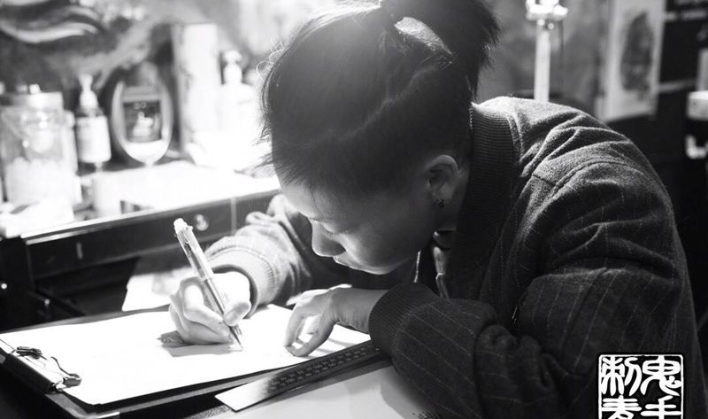 鬼手纹身纹身图片