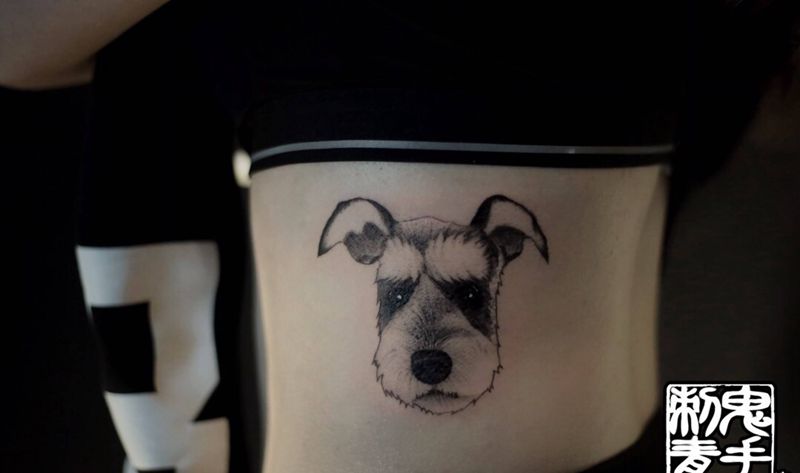 鬼手纹身12.22号作品纹身图片