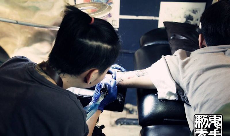 鬼手纹身纹身图片