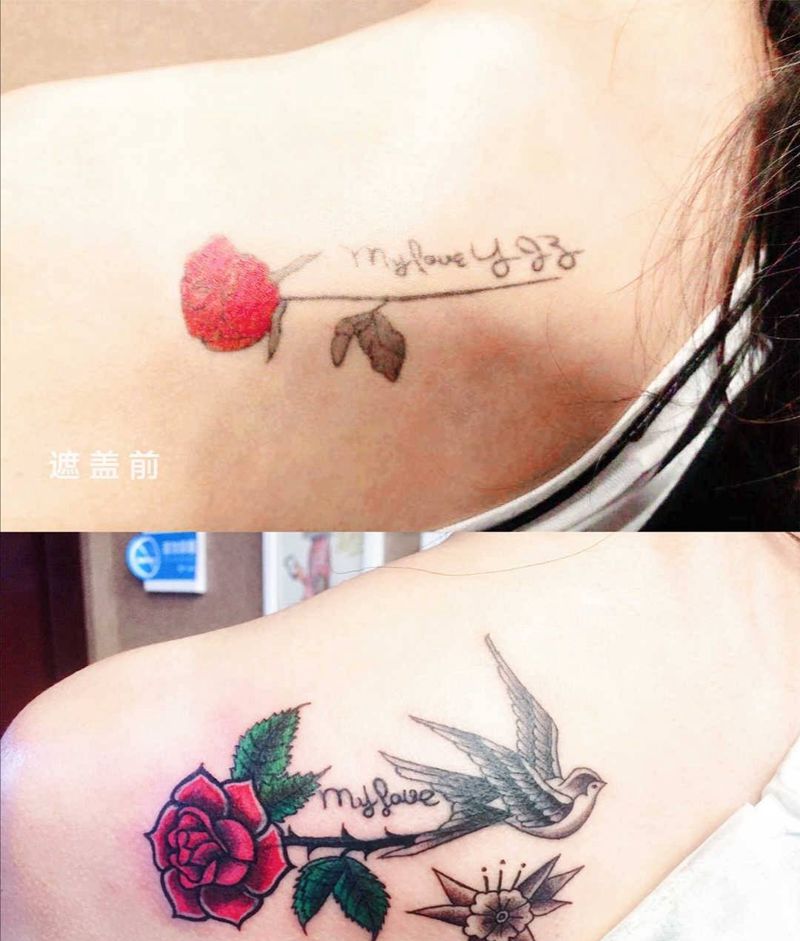 oldschool遮盖纹身图片_Old School纹身图案