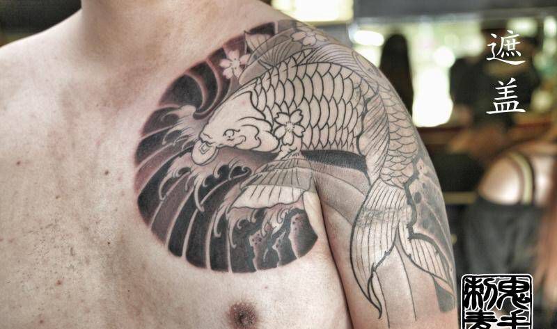 鬼手纹身纹身图片_云南昆明纹身图案