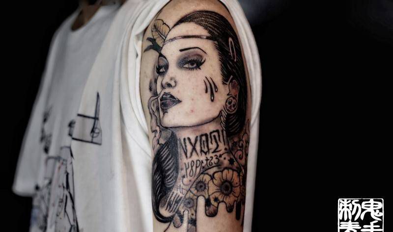 鬼手纹身纹身图片