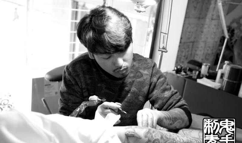 鬼手纹身纹身图片_云南昆明纹身图案