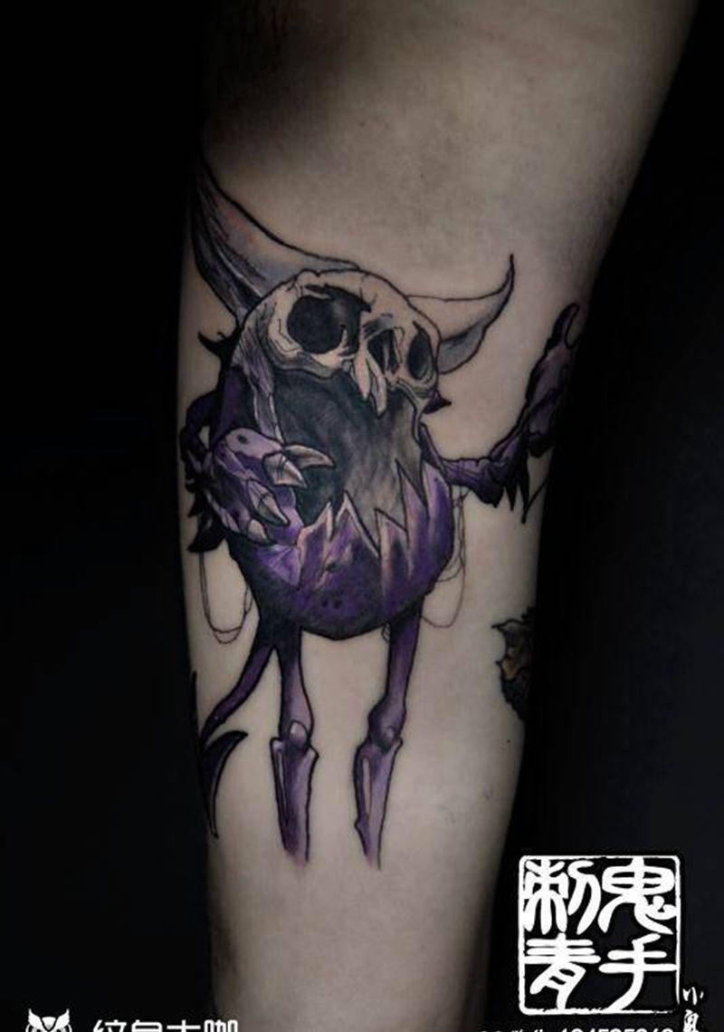 鬼手纹身纹身图片