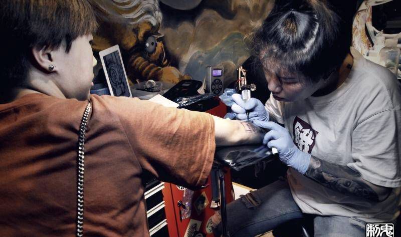 鬼手纹身纹身图片_鬼手昆明云南纹身图案