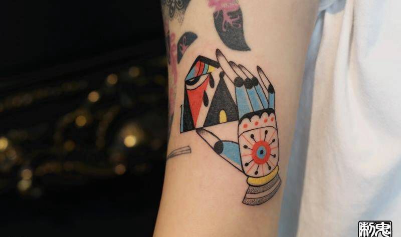 鬼手纹身纹身图片