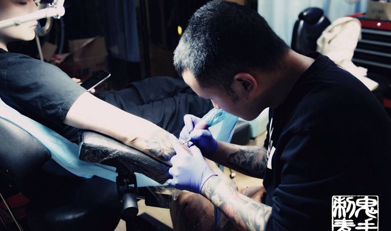 鬼手纹身纹身图片