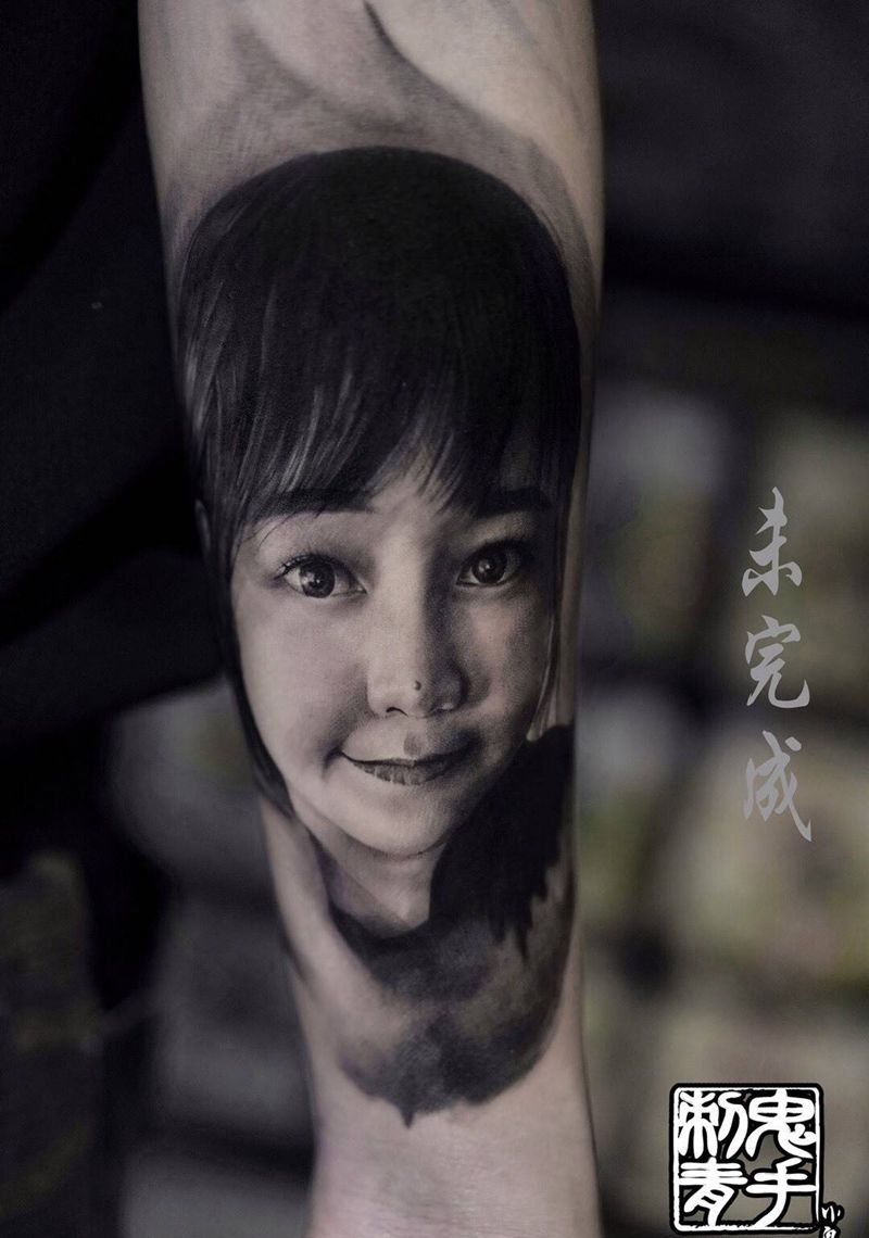 鬼手纹身纹身图片