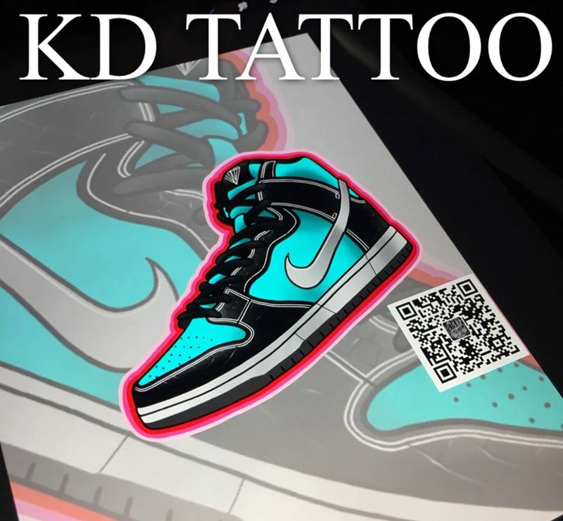 钻石纹身图片_Old SchoolDUNKSBNIKE纹身图案