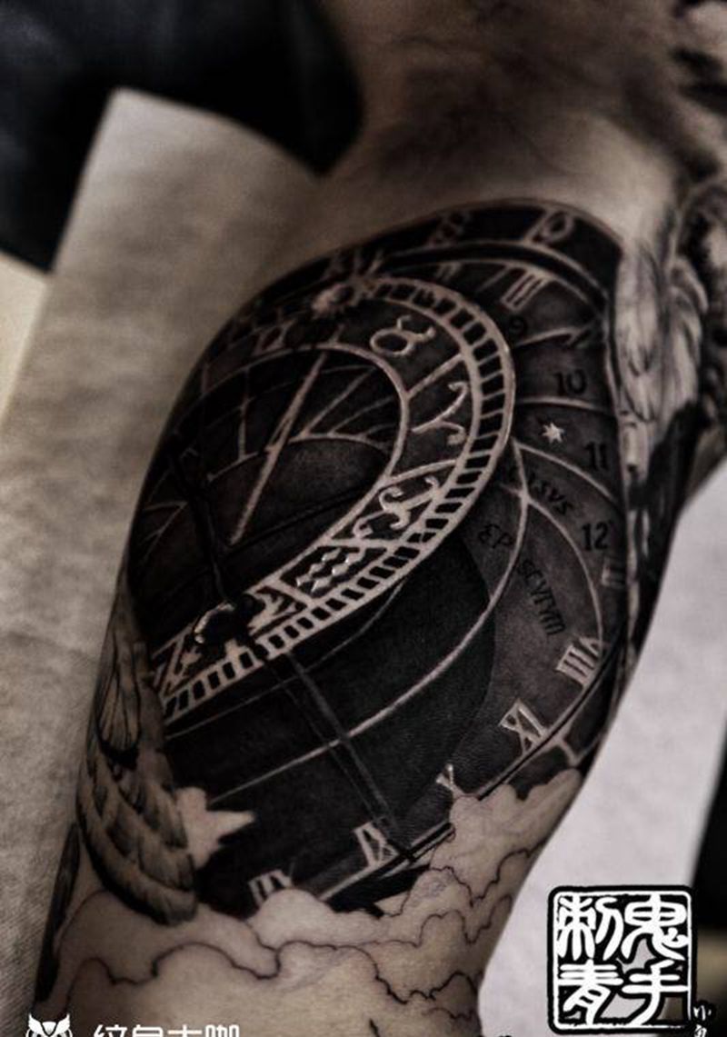 鬼手纹身9.12日作品纹身图片_鬼手昆明云南纹身图案