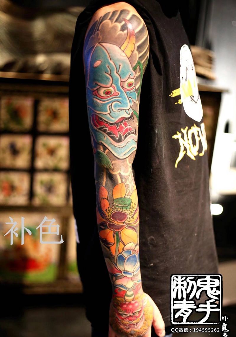 鬼手纹身纹身图片