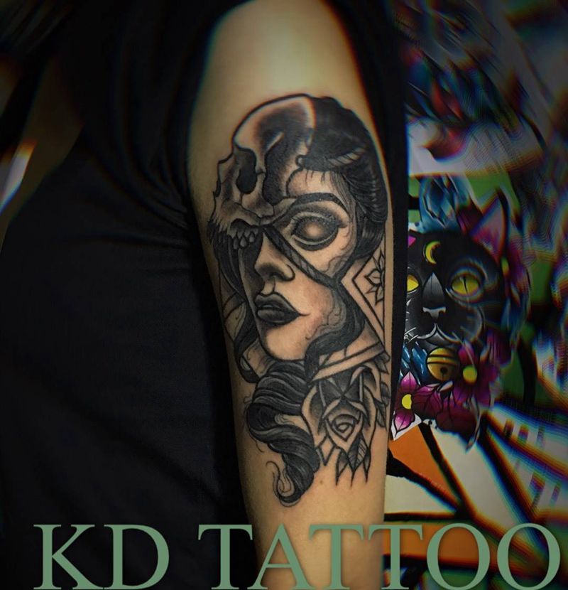 old school纹身图片_手臂Old School纹身图案