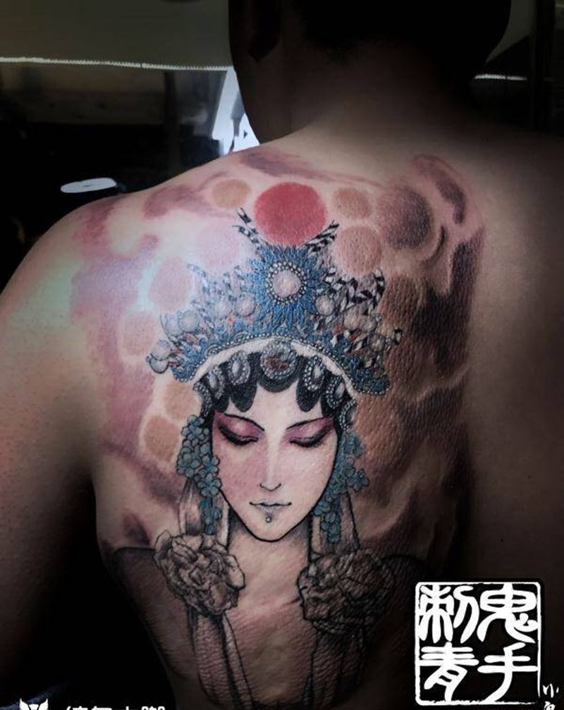 鬼手纹身纹身图片