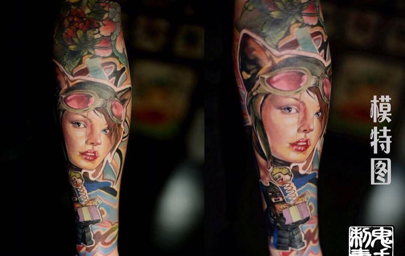 鬼手纹身纹身图片