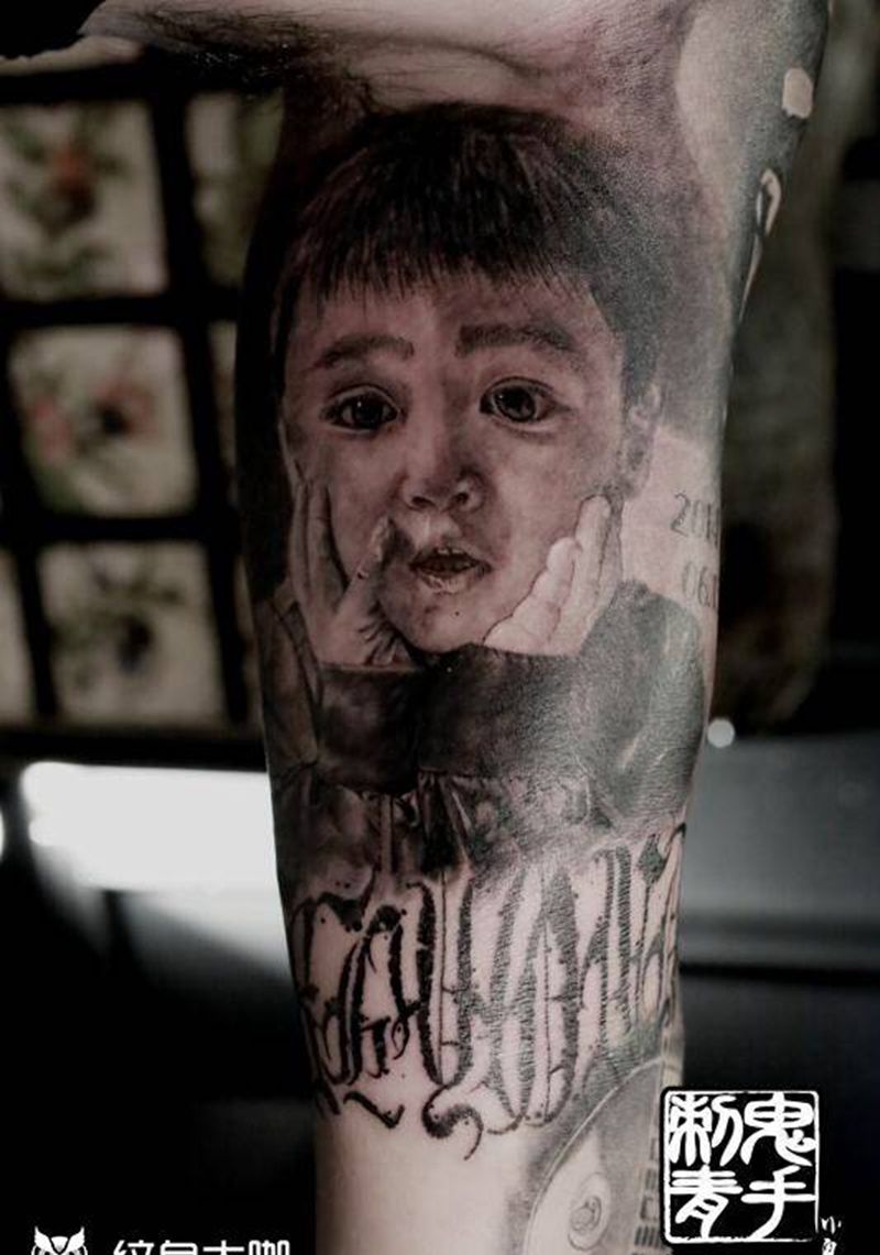 鬼手纹身纹身图片