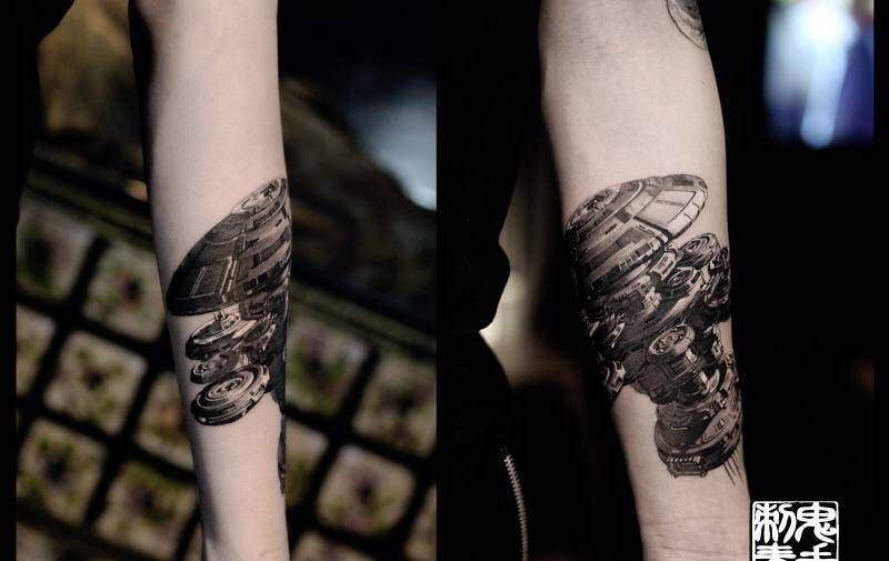 鬼手纹身纹身图片