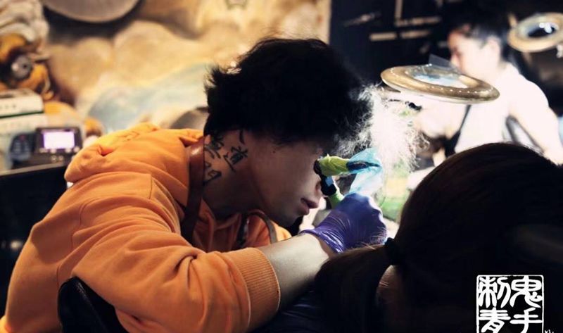 鬼手纹身纹身图片