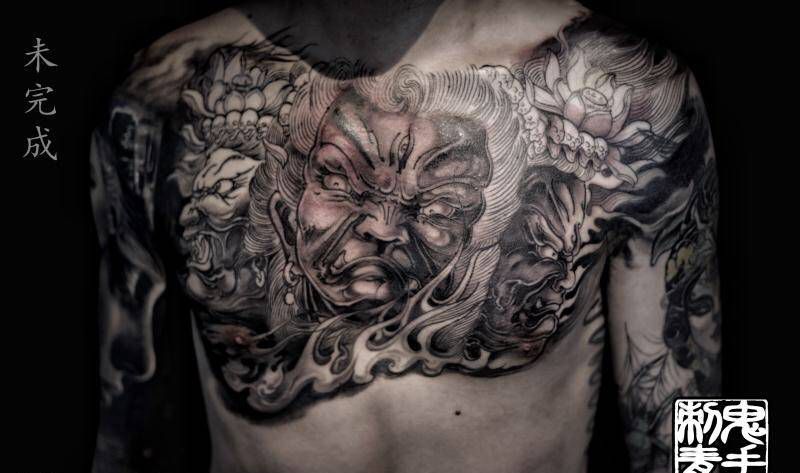 鬼手纹身纹身图片