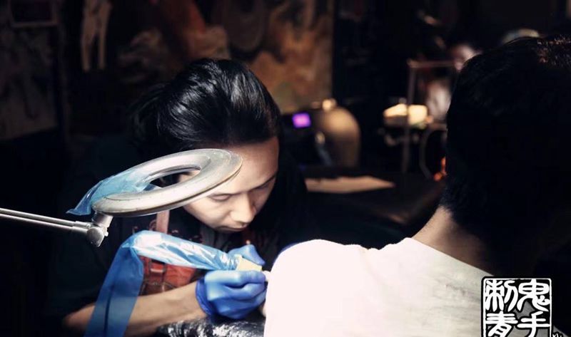 鬼手纹身纹身图片