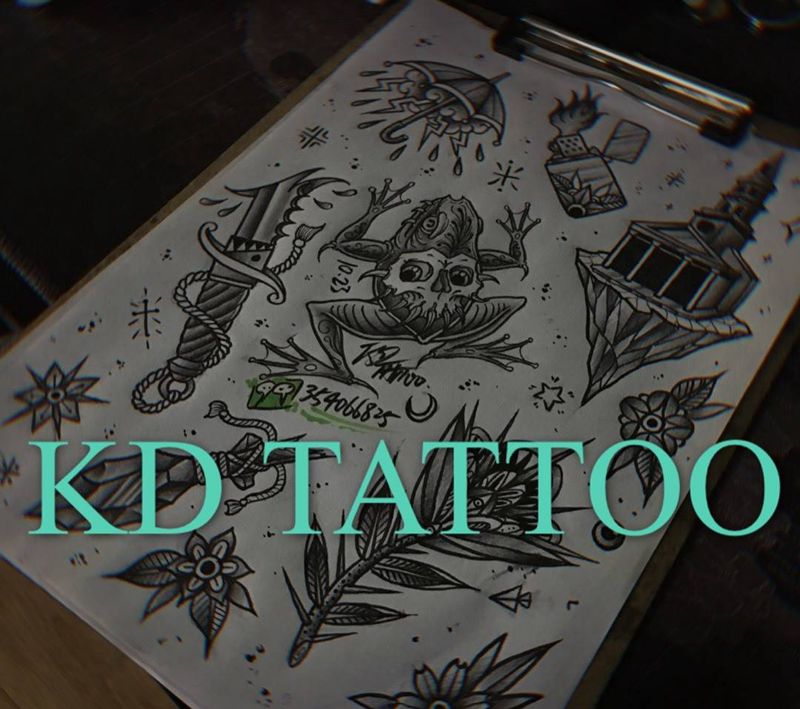 Old school纹身图片_Old School纹身图案