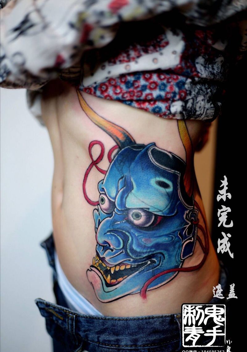 鬼手纹身纹身图片