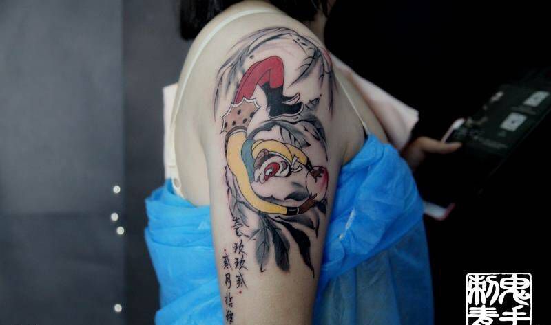 鬼手纹身纹身图片