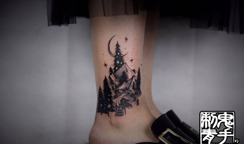 鬼手纹身纹身图片