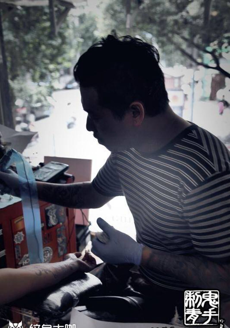 鬼手纹身纹身图片_鬼手昆明云南纹身图案