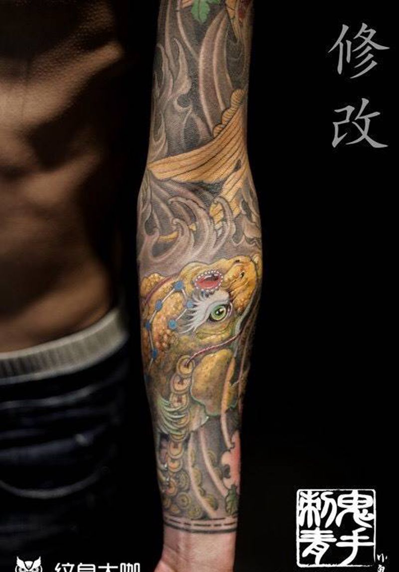 鬼手紋身纹身图片