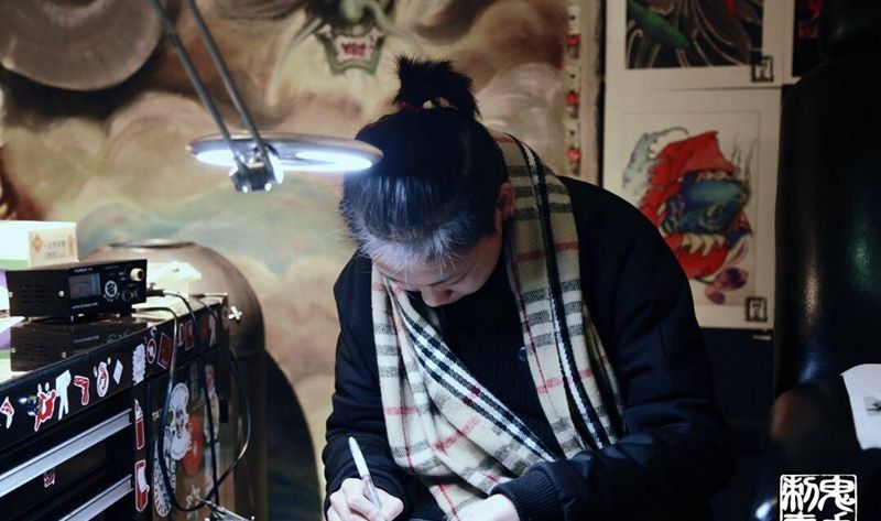 鬼手纹身纹身图片