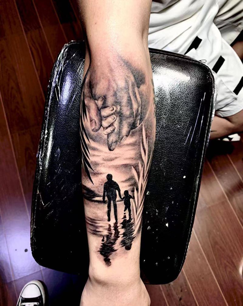 根据顾客要求设计纹身图片_手臂欧美写实纹身图案