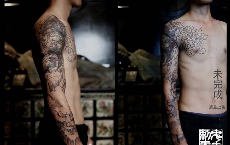 鬼手纹身纹身图片