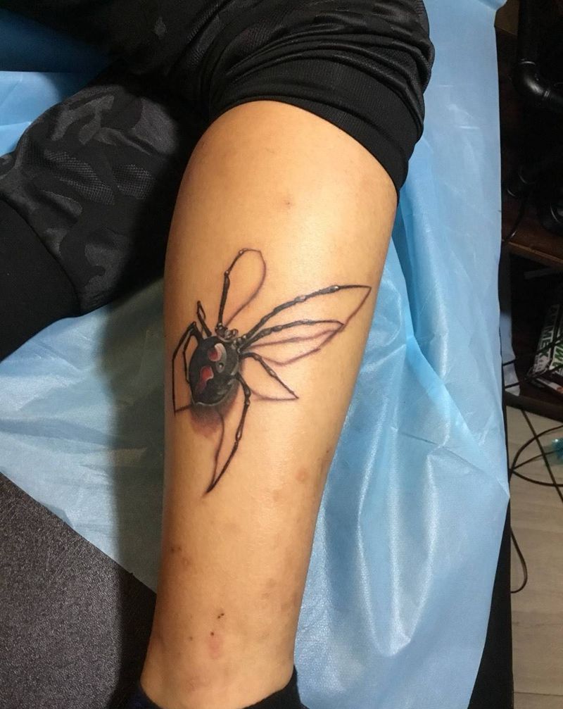 蜘蛛纹身图片