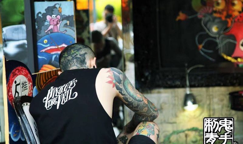 鬼手纹身纹身图片