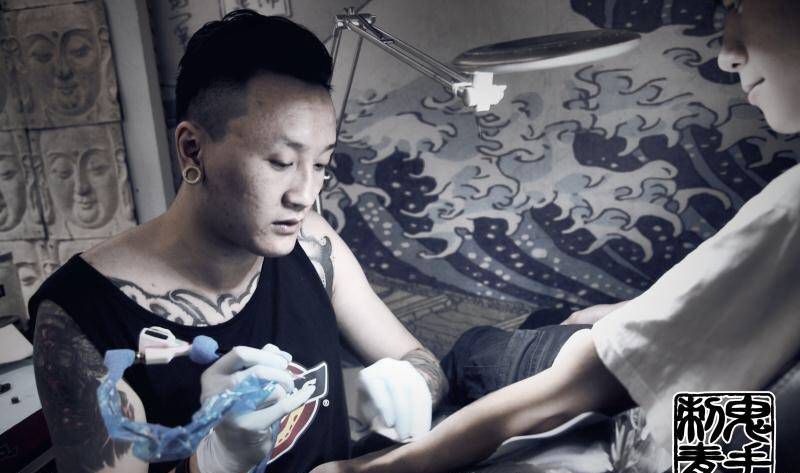 鬼手纹身纹身图片_鬼手昆明云南纹身图案