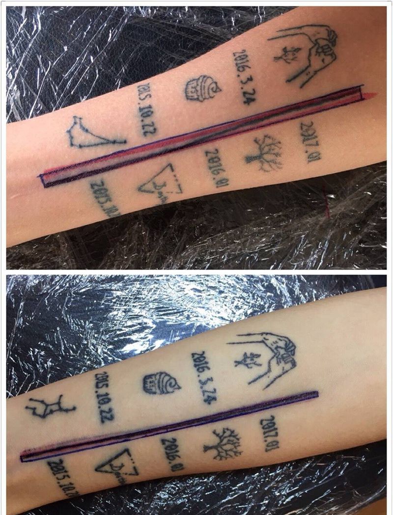 修改前后纹身图片_成品欧美修改纹身图案