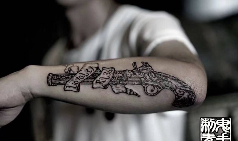 鬼手纹身纹身图片